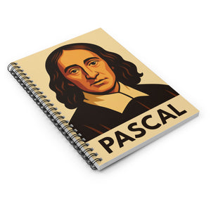 Blaise Pascal - Spiral Notebook