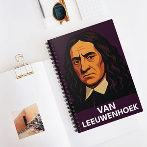 Antonie Van Leeuwenhoek - Spiral Notebook