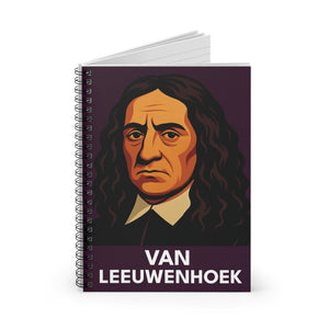 Antonie Van Leeuwenhoek - Spiral Notebook