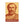 Canvas wall art with a bold orange and yellow Illustration of Greek historian Herodotus