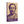 Canvas wall art with a bold purple and beige Illustration of Greek statesman Pericles on a side view