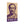Bold purple and beige illustration of Greek statesman Pericles on a fine art poster on a side view