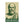 Fine art poster with a bold green and beige illustration of ancient Greek philosopher Socrates