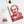 Spiral notebook with a red and white illustration of philosopher Aristotle overhead view on a white surface
