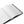 Open notebook with lined pages on a white background