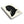 Spiral notebook with a black on ivory silhouette illustration of musician Johann Sebastian Bach lying flat on a white surface
