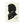 Canvas wall art with a black on ivory silhouette illustration of musician Ludwig van Beethoven