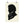 Fine art poster with a black on ivory silhouette illustration of musician Ludwig van Beethoven ready to frame