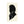 Fine art poster with a black on ivory silhouette illustration of musician Ludwig van Beethoven side view