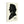 Canvas wall art with a black on ivory silhouette illustration of musician Frederic Chopin side view