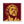 Fridge magnet with a bold illustration of Roman emperor Commodus
