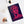 Spiral notebook with a bold illustration of Roman emperor Elagabalus on a white surface mockup