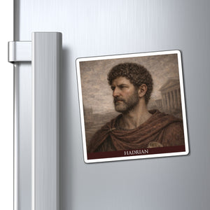 Magnet with a beautiful, original illustration of Roman emperor Hadrian
mockup
