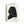 Spiral notebook with a black on ivory silhouette illustration of musician George Frideric Handel open view