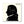 Vinyl magnet with a black on ivory silhouette illustration of musician Joseph Haydn