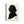 Spiral notebook with a black on ivory silhouette illustration of musician Franz Liszt