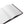 Open notebook with lined pages on a white background