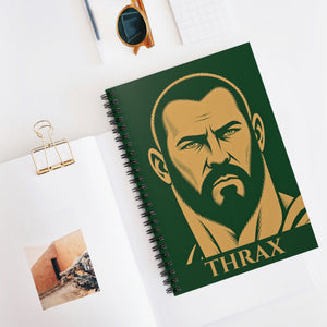 Canvas wall art with a bold illustration of Roman emperor Maximus Thrax mockup