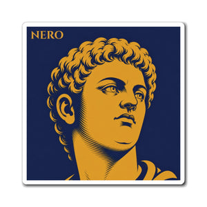 Magnet with a bold illustration of Roman emperor Nero