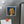 Vinyl magnet with a bold illustration of scientist Isaac Newton on a refrigerator