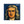 Vinyl magnet with a bold illustration of scientist Isaac Newton
