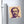 Refrigerator magnet with a purple and beige illustration of Greek statesman Pericles on a mockup view