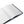 Open notebook with lined pages on a white background