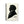 Spiral notebook with a black-on-ivory silhouette illustration of musician composer Franz Schubert