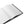 Open notebook with lined pages on a white background