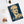 Spiral notebook with a bold illustration of Roman emperor Tiberius on a white surface