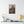 Canvas wall art with a beautiful, original illustration of Roman emperor Vespasian on a white wall above a desk