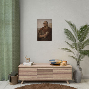 Fine art poster with a beautiful, original illustration of Roman emperor Vespasian
wall art