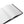 Open notebook with lined pages on a white background